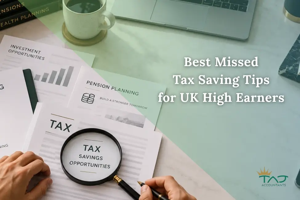 TAJ Accountants Blog Best Missed Tax Saving Tips for UK High Earners 1